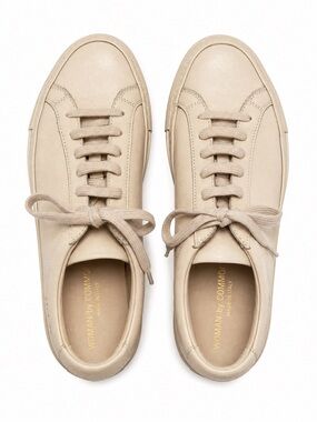 Common Projects Women's Beige Leather Sneakers